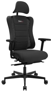 Topstar Sitness RS Pro 2020 kontorsstol, plast, svart/svart, en storlek
