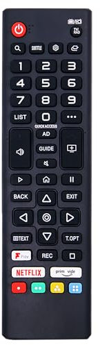 Updated Universal LG TV Remote Control replacement for LG Smart TV Remote with Shortcut Buttons - No Setup Required