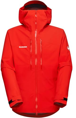 Mammut Taiss Hs Hooded herr Hardshell jacka, Mammut röd, L