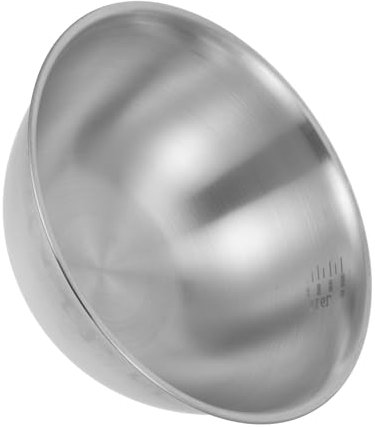 Alipis Ciotole Per Mescolare Ciotola Per Insalata Da 23 Cm Ciotola Per Pasta in Acciaio Inossidabile Ciotola Per Mescolare Profonda Ciotola Per Impastare