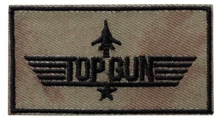 Mono-Quick 1830x Top Gun© Logo Applikation, Bügelbild, Patch, Aufbügler, verschiedene Motive (18302 - TG Logo)