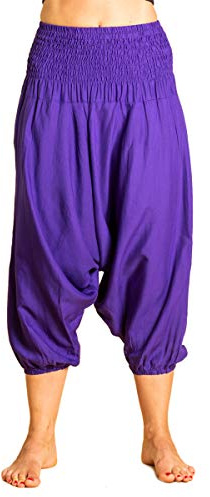 PANASIAM Aladin Pants 3/4, Plain_Purple