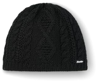 Eisbär Mütze Damen Nelia - Merino für Frauen - mit Fleece Futter schützt vor Kälte und Wind - weiche Strickmütze mit Zopfmuster - die Haube für immerHaube aus Österreich
