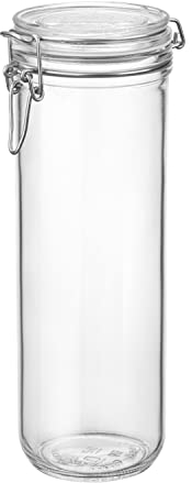 Rocco Bormioli Barattolo Spaghetti Vetro Fido, Tappo Ermetico, Altezza 26cm