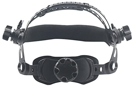 Milageto Schweißhelm-Stirnband mit quadratischem Loch, atmungsaktiver Kopfbügel für Schweißhelme mit automatischer, Ersatzteile, Doppelspitze