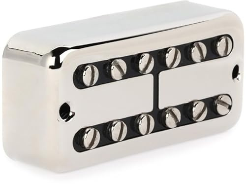 DiMarzio DP 293NBK PAF'Tron Neck Filtertron Humbucker, E-Gitarren Tonabnehmer, Nickel/Schwarz