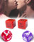 TOZBLEU 4 pcs dados sexuales, posiciones sexuales para parejas, juegos eróticos, posiciones sexuales, libro de texto para parejas, ayuda de decisión, para adultos, amantes, pareja para Regalar