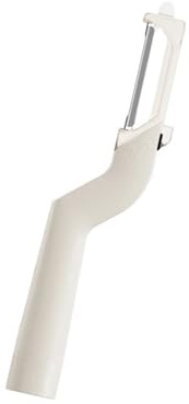 Pelapatate multiuso girevole con manico ergonomico in acciaio inox impugnatura antiscivolo salvaspazio utensile per verdure girevole pelapatate