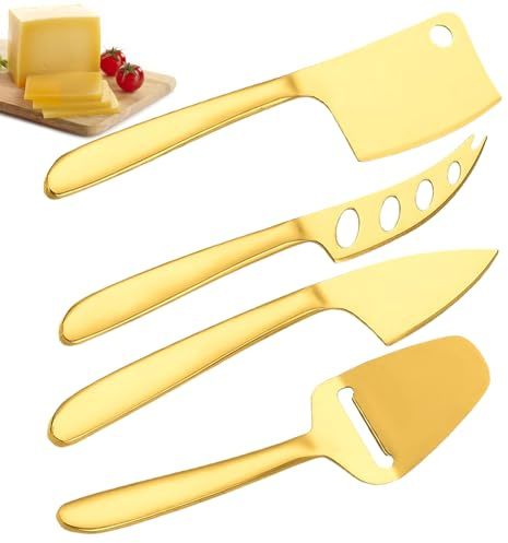 Ranley Trancheuse à fromage en acier inoxydable – outils en acier inoxydable anti-adhésif – ensemble manuel pour fromager de cuisine – pour cuisine maison commerciale restaurant