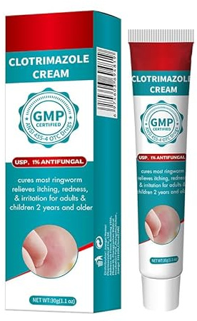 Crema Antifúngica,Para Aliviar La Piel Jock Picazón,Fórmula Calmante E Hidratante,Para Todo Tipo De Pieles,30G