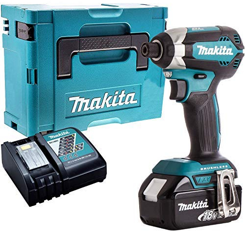 Makita DTD153Z 18V Impact Driver with 1 x 5.0Ah BL1850 Battery + DC18RC Charger & Case