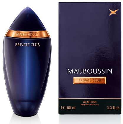 Mauboussin - Private Club 100ml (3.3 Fl Oz) - Eau de Parfum for Men - Woody & Oriental Scents