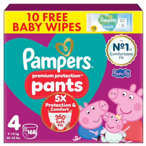 Pampers Premium Protection Nappy Pants Size 4