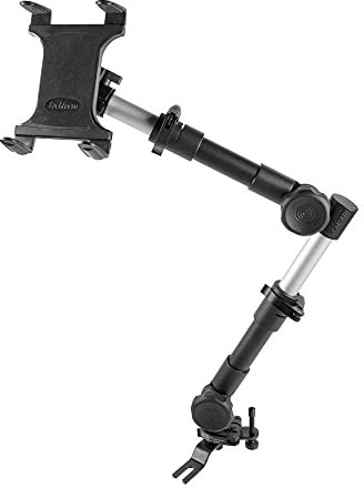 Tackform Heavy Duty Tablet Truck Mount | Telescoping 20-30 Seat Rail Mount | Works with Most Trucks and Vehicles with Accessible Floor Bolt