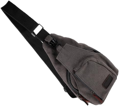 CALLARON Brusttasche für Männer Umhängetasche aus Segeltuch Segeltuch-Umhängetasche für Männer Sport kleine Tasche Mann