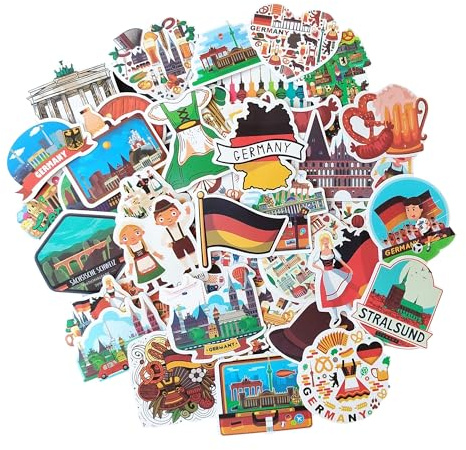 Deutschland aufkleber sticker set auto sticker Deutschland flagge cars laptop koffer aufkleber vinyl laptop flagge reise Germany souvenir