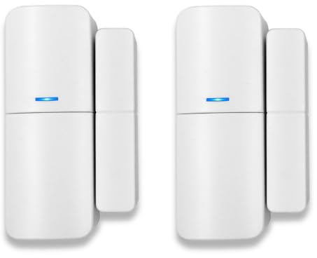 AGSHOME Sistema di allarme Sensori Per Porte E Finestre (2Pack)