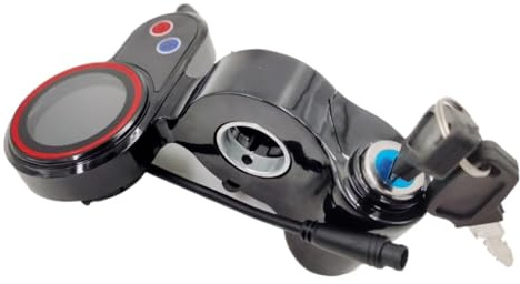 Pexorin Kickscooter-Teile, LCD-Display, for Hitway, for H5-Elektroroller-Display mit Verriegelungsinstrument, Armaturenbrett-Zubehör Instrumententafel für Roller