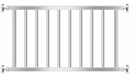 Protezioni di sicurezza per finestre regolabili a prova di bambino per la sicurezza domestica dei bambini, per prevenire cadute accidentali, 30 x 120 cm, ringhiera per la sicurezza dei bambini