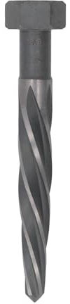 NDNCZDHC Reamer Drill Bit 13/16in Hex Shank Reamer 5 Spiral Flute Bridge Reamer for Impact Hss6542 M2 Hss Construction Reamer
