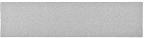 vidaXL Teppichläufer Teppich Läufer Flurteppich Küchenläufer Küchenmatte Wohnzimmerteppich Küche Flur Schlafzimmer Hellgrau 50x200cm Nadelvlies