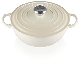 Le Creuset Marmitta Evolution in Ghisa Vetrificata, 24 cm, 3.1 L, Meringue, 21114247160430
