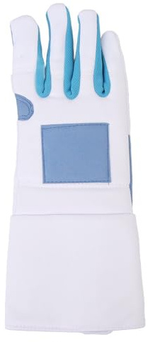 VBESTLIFE Fechthandschuh für die Rechte Hand, Rutschfester Fechthandschuh, Bequeme Passform, Strapazierfähiger Strickstoff für das Sabre-Foil-Degen-Training (M 120cm)