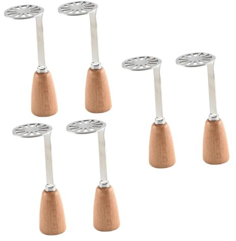 MAGICLULU 3 Set Di Mini Schiacciapatate Manuali Piccolo Schiacciapatate Per Avocado Riutilizzabile Per Patate Lisce Utensile Da Cucina 2 Pezzi * 3