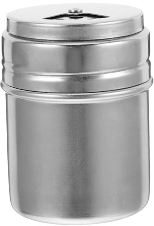 FUNNETOYU Barattolo per Inossidabile Contenitore Rotante Ermetico per Shaker da Vasetto per Condimenti e Stuzzicadenti per Uso Domestico Viaggio