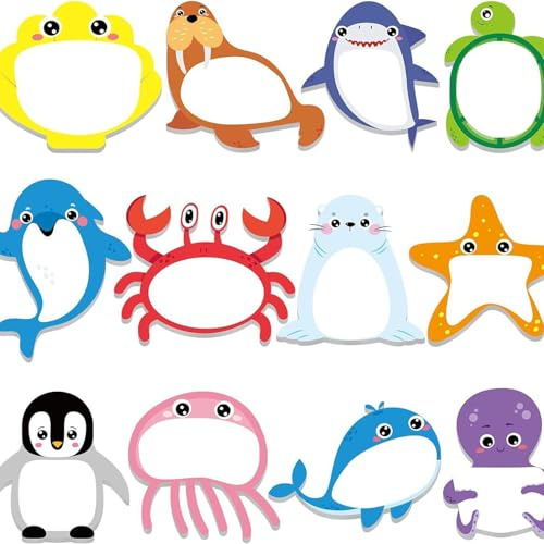 12 Typ Tierförmige Haftnotizen Kinder, Haftnotizen Lustig, Mini Notizblock KinderZubehör, Kleine Geschenke Für Kinder, Ideal Für Büros, Studenten, Geschenketiketten