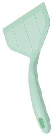Hohopeti High Heat Resistant Silicone Turner Spatula for Non-Stick Pans Flexible Cooking Spatula with Long Handle Multipurpose Egg and Pancake Flipper Kitchen Utensil for Everyday Use