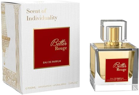 MILESTONE Better Rouge Eau De Parfum 100ML – Unisex Perfume | Luxurious Amber Floral Fragrance | Long-Lasting Oriental Scent with Jasmine, Saffron & Cedar | Premium Unisex Eau De Parfum