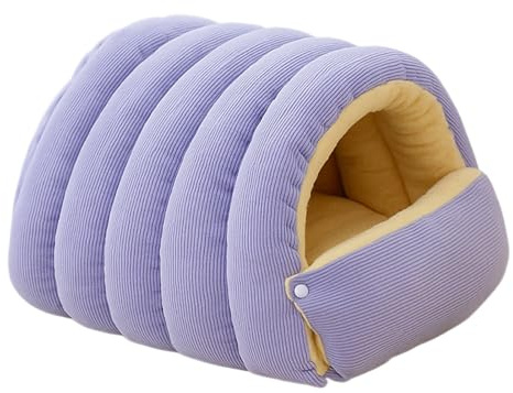 Winterhöhle - Katzenbett | Warme, Gemütliche Abnehmbar Waschbar Katzenhöhle | Kleine Hundehöhle Für Den Innenbereich Für Katzen Und Kleine Haustiere Für Innenbereich, Wohnzimmer, Garten