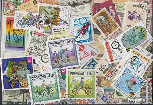 Prophila Collection Motivos 50 Varios Bicicletas Sellos (Sellos para los coleccionistas) Bicicletas