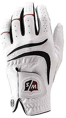 Wilson Herren Golf-handschuh, Mrh, M/l Grip Plus, White, M/L, WGJA00690ML