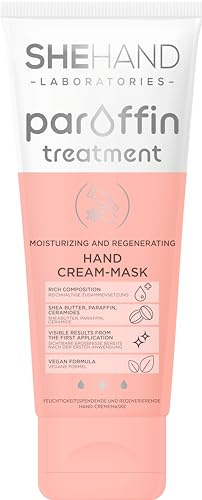 SHEHAND Traitement à la paraffine masque crème hydratant et régénérant pour les mains, 75 ml