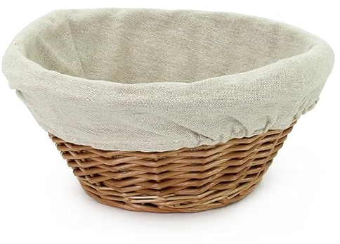 Gadsby Round Lined Proving Basket For Bread Making 500g