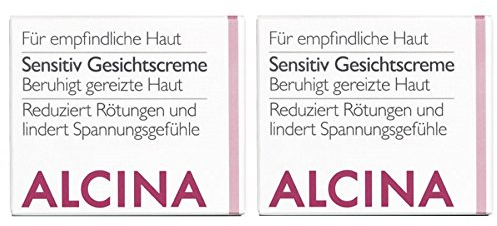 2er S Sensitive Gesichtscreme pflegende Kosmetik Alcina beruhigt gereizte Haut je 50 ml = 100 ml