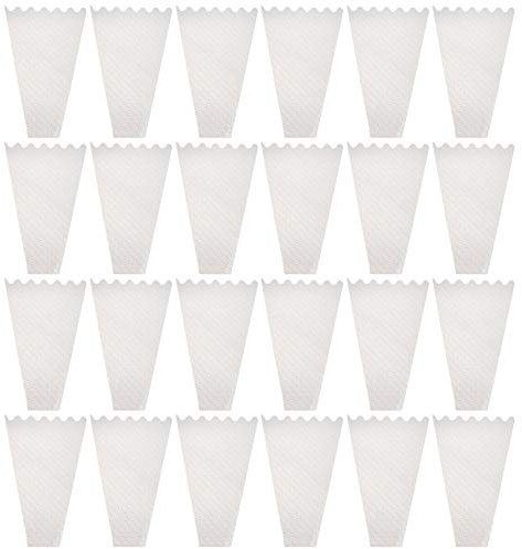 EXCEART Transparente Blumenstrauß-Verpackungssäcke 100 Stück 13.39 Zoll Lange Blumentaschen Zum Verpacken Für Hochzeit Geburtstag Valentinstag Geschenkverpackung