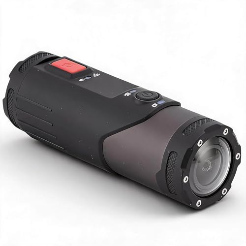 Sxhlseller Helmkamera, 4K HD Fahrradkamera, Outdoor Sports DV Kamera mit 170 Grad Weitwinkel und G Sensor für Fahrrad Motorradhelm