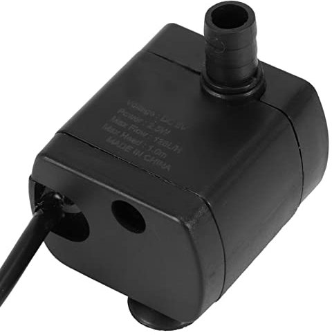 Mini-Brunnenpumpe, Kleine Tauchwasserpumpe, 5 V, Hydrokultur, Landschaftswasserpumpenkabel Für Innenteiche, Aquarien, Aquarien