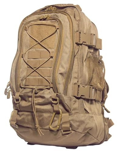 Miramrax Sac à dos tactique militaire – Sac à dos d'assaut pour homme – Sac à dos Molle - Sac à dos de 3 jours pour la randonnée, Coyote, 40L, Sport