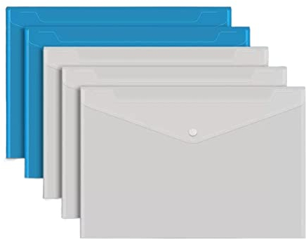 Klemmbrett 100 Stück Kunststoff-Aktentasche for Farbmischen, großes Fassungsvermögen, Datenticket-Organisationstasche, Testpapier-Aufbewahrungstasche, Ordner, Bürobedarf Mappe