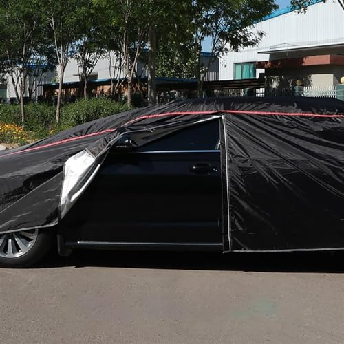 Vollgarage Autoplane Kompatibel mit Lada für Kalina für Vesta für Largus für Priora für Niva Vollständige Abdeckungen im Freien verhindern Schnee Sonne Frost Windschutz Autoabdeckungen(XXL)