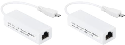 Micro-USB-zu-RJ45-Ethernet-Anschluss, USB2.0-Ethernet-Adapter für 1,3/W-Motherboard