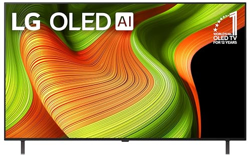 LG 55-Inch Class OLED AI 4K B5 Series Smart TV w/Dolby Atmos, Dolby Vision, HDR10, AI Super Upscaling 4K, Filmmaker Mode, Wow Orchestra, Alexa Built-in (OLED55B5PUA.AUSZ, 2025)