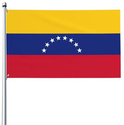 Bandera de Venezuela para exteriores, para patio, césped, decoración de fiesta, muestra con orgullo tu estilo