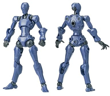 Sheik Mainland 3MIN-A Assaulter Blue 1/18 Scale Action Figure Set (2 Figures/Box), 3.75 inches Tall. Collector's Model for Ages 15+