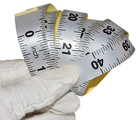 40'' Workbench Ruler Adhesive Backed Tape Measure