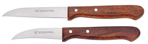 GRÄWE 2-TLG Messerset mit Holzgriff